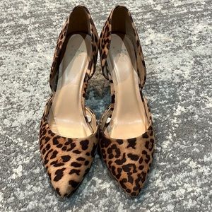 A New Day Leopard Print High Heel Pumps Size 9